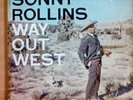 Sonny rollins way out west contemporary c3530 mono original red lettering vg -