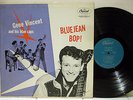 HEAR - Rare Rockabilly LP - Gene Vincent - Bluejean Bop - Capitol # T-764
