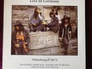 Deep Purple - Live In Germany 1971  rare LP clear Vinyl not TMOQ 
