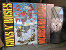 GUNS N' ROSES appetite for destruction banned cover LP '87 w/lyric inner import