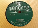 THE VANGUARDS Tears Fall / I Love You Darlin' 78 Canada Only Doo Wop EX HEAR MP3