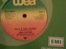 ROSE TATTOO - ANGRY ANDERSON - RARE IRISH PRESS 45 - ROCK 'N' ROLL IS KING  1981