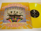 Beatles Magical Mystery Tour 1967 UK Import yellow vinyl 33 RPM LP EMI