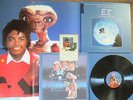MICHAEL JACKSON E.T. USA LP BOX w/Poster+Picture Label+Booklet+Sticker MCA-6145