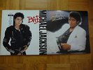2 LP VINYL SCHALLPLATTE MICHAEL JACKSON THRILLER BAD