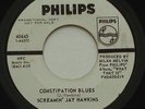 Wild R&B SCREAMIN' JAY HAWKINS Constipation Blues/Do You PHILIPS Promo 45 HEAR