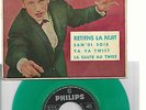 JOHNNY HALLYDAY- EP-MADE IN ESPAIN- VINYLE COULEO VERTE 