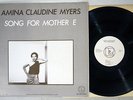 AMINA CLAUDINE MYERS SONG FOR MOTHER E LEO LR 100 UK Pressing Vinyl LP