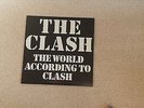 THE CLASH PROMOTIONAL LP THE WORLD ACCORDING TO CLASH USA 11 TRACK SAMPLER