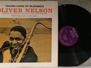 OLIVER NELSON Taking Care Of Business ORIG MONO DG New Jazz PURPLE Prestige  RVG