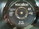 BUD HARPER...MR.SOUL...UK FIRST ISSUE VOCALION LABEL No. V-P 9252