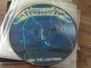 Metallica - ride the lightning .pic.disk ..music for nation pressung