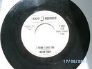 HELEN TROY - I think I love you / I'll be around.  KAPP Radio station copy