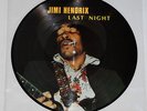 Jimi Hendrix 'Last Night Live' PD201016 Pic LP Picture Disc Vinyl Record Rare