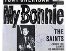 Beatles/Tony Sheridan - My Bonnie - 2x Polydor 45s - 1 x SIGNED by Tony Sheridan