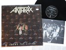 ANTHRAX - Among the Living LP 1987 - US 1. PRESS - exodus d.r.i. megadeth slayer