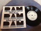 RAM rare IRISH 1980 / POWER POP / MOD / PRIVATE PRESSING + HOME MADE SLEEVE 