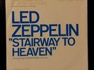 LED ZEPPELIN - STAIRWAY TO HEAVEN PROMO 45 PICTURE SLEEVE STEREO / MONO EX+