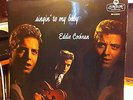 EDDIE COCHRAN - SINGIN TO MY BABY 1958 UK LONDON RARE FIRST PRESSING REAR LAM