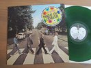 THE BEATLES ABBEY ROAD GREEN VINYL TOP RARE FRENCH PRESS