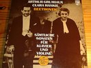 GRUMIAUX HASKIL Beethoven Violin Sonatas 4-LP-Box Philips