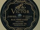 Victor 21554  Johnny Dodd's Trio  Blue Piano Stomp  1928