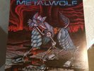 METALWOLF Down To The Wire 1986 Lp private US Metal autographed w/lyrics
