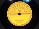 CARL PERKINS Your True Love / matchbox SUN records 78 rpm Rockabilly 