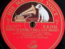 Schnabel + Pro Arte. Mozart (piano quartet KV 478). HMV DB 2155-8 (4). NM-