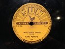 CARL PERKINS blue suede shoes / Honey, Don’t SUN records 78 rpm Rockabilly 