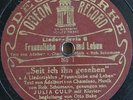 Culp. Schumann (Frauenliebe und Leben). Odeon 50715-28 (4), orig album