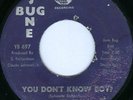 ATTRACTIONS You Don't Know Boy NORTHERN SOUL 45 on JUNEBUG STRONG VG/STRONG VG+