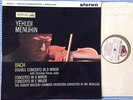 CHRISTIAN FERRAS & MENUHIN  Bach Violin Conc    ORIG w/g ASD 346 UK-1960 LP NM