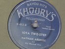 1950S CAJUN NATHAN ABSHIRE   KHOURY'S 612  E+ RARE 