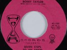 Doo Wop/R&B 45 BOBBY TAYLOR Seven Steps to An Angel HOUR HEAR