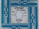 Instrumental Surf Rocker 45 TRASHMEN Bad News GARRETT HEAR NM