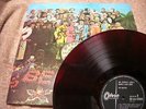 Beatles SGT. PEPPERS Japan LP RED WAX Odeon (OP-8163)