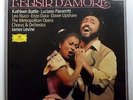 Donizetti L'Elisir D'Amore 2x LP Box NEW RARE 1990 Pavarotti/Battle/Levine Vinyl