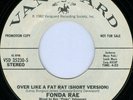FONDA RAE Over Like A Fat Rat MODERN SOUL BOOGIE PROMO 45 on VANGUARD M-