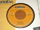 JOHNNY BURNETTE - TEAR IT UP / YOU'RE UNDECIDED , GERMAN 7'' CORAL ROCKABILLY