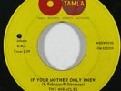Northern Soul 45 MIRACLES If Your Mother Only Knew/Way Over There on Tamla VG++