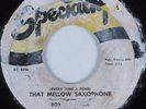 R&B Rocker 45 ROY MONTRELL That Mellow Saxophone SPECIALTY HEAR 2nd pressing