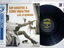 BEN WEBSTER & KENNY DREW TRIO LIVE IN DENMARK VANTAGE CEJC00105 Japan PROMO OBI