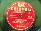 Big Joe Williams Columbia 30129 King Biscuit Stomp / Sonny Boy Williamson 78RPM
