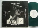 LED ZEPPELIN Riot House ROCK LP JUMP RECORDS Green Vinyl