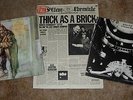 3 JETHRO TULL VINYL LP RECORDS A PASSION PLAY AQUALUNG THICK AS A BRICK VGC