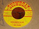 CAL STARR on SHOWBOAT UNKNOWN INDIANA TEEN DOO-WOP ROCKABILLY CROSSOVER 45 HEAR