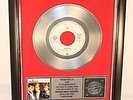 A-HA, Take On Me, Platin Record, platin Schallplatte, Award, goldene