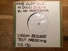 Mike Oldfield In Dulci Jubilo On Horse White Label Test Pressing 7 inch Single