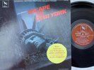 John Carpenter Orig US Soundtrack LP Escape from New York NM 1981 Cult Sc-fi